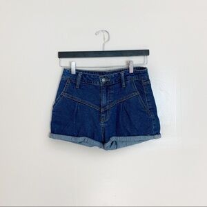 [Wild Fable] 90s Vintage Inspired High Rise Cuffed Denim Shorts